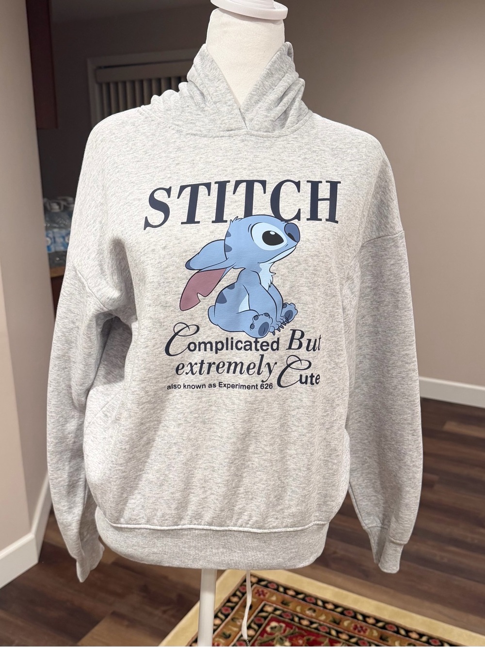 H&M Stitch Graphic Crewneck Sweatshirt